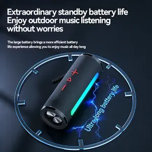 Upgraded,T31 Bluetooth Speaker with IPX5 Waterproof, Stereo Sound, 24H Playtime, Portable Wireless Speaker for iPhone, Samsung and More