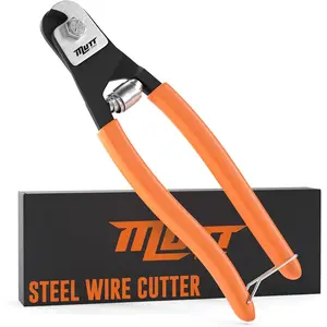 Cable Cutters – Cable Cutters for Wire Rope – Cuts Wire Up to 5/32" in Diameter – Cuts Railing, Bicycle Brake Lines and Trucker Seals