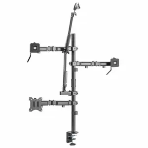 All-In-One Studio Mount, Mic Boom Arm, Camera Mount, Lighting Mount, Studio Arm for Streaming