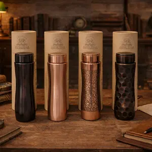 100% Copper Water Bottles