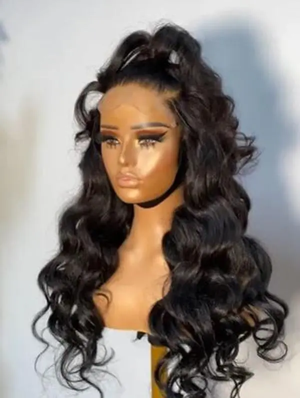 Janelle: Versatile Glamour with Bleached Knots and Raw Cambodian Natural Wavy Hair