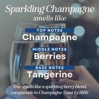 Sparking Champagne