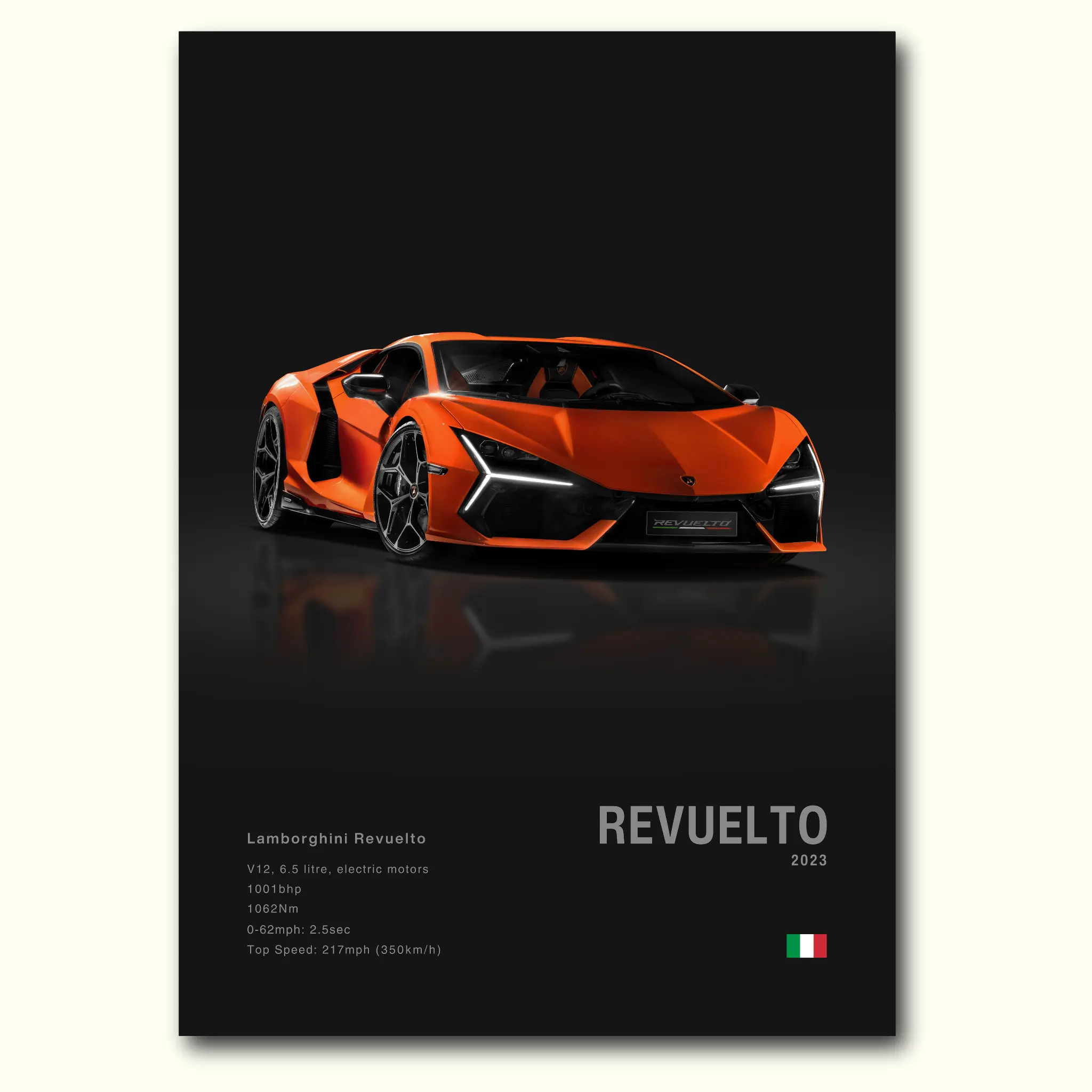 Lamborghini Revuelto - POSTER NO FRAME