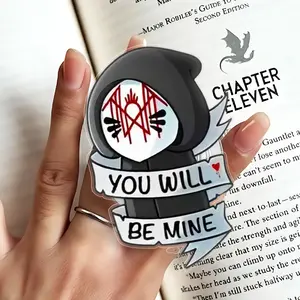Sleep Token "You Will Be Mine" Chibi Vessel Phone Grip– Holographic Die Cut Vinyl | Band Merch Gift for Worshippers & BookTok Fans