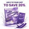 Dr.Whitening Purple Teeth Whitening Strips Safe for Enamel Non Sensitive Teeth Whitening Peroxide-Free