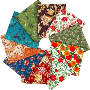Newbrothread&Craftido 100% Cotton Quilting Fabric Bundles 10pcs Fat Quarters 18"x21" Medium Weight 5.2 oz for Quilting Sewing Patchwork Home Textile Retro Style, TikTokShopDealsforYouDays, fathersdaygiftideas