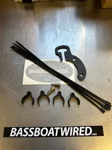 Trolling Motor Transducer Installation Kit for Garmin Force