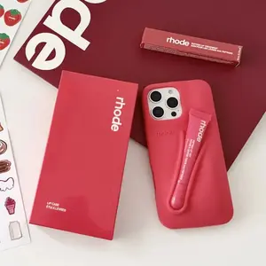 Viral Rhode Lip Case Phone Cover with Built-In Lip Treatment Holder