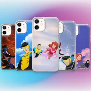 Invincible Phone Case, Retro Comic Superhero Case Cover, Phone Shell For iPhone 17 16 15 14 13 12 11 Pro Max, Samsung Galaxy S24-S21