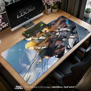 Attack on Titan Mouse Pad - Wings of Freedom Anime Desk Mat