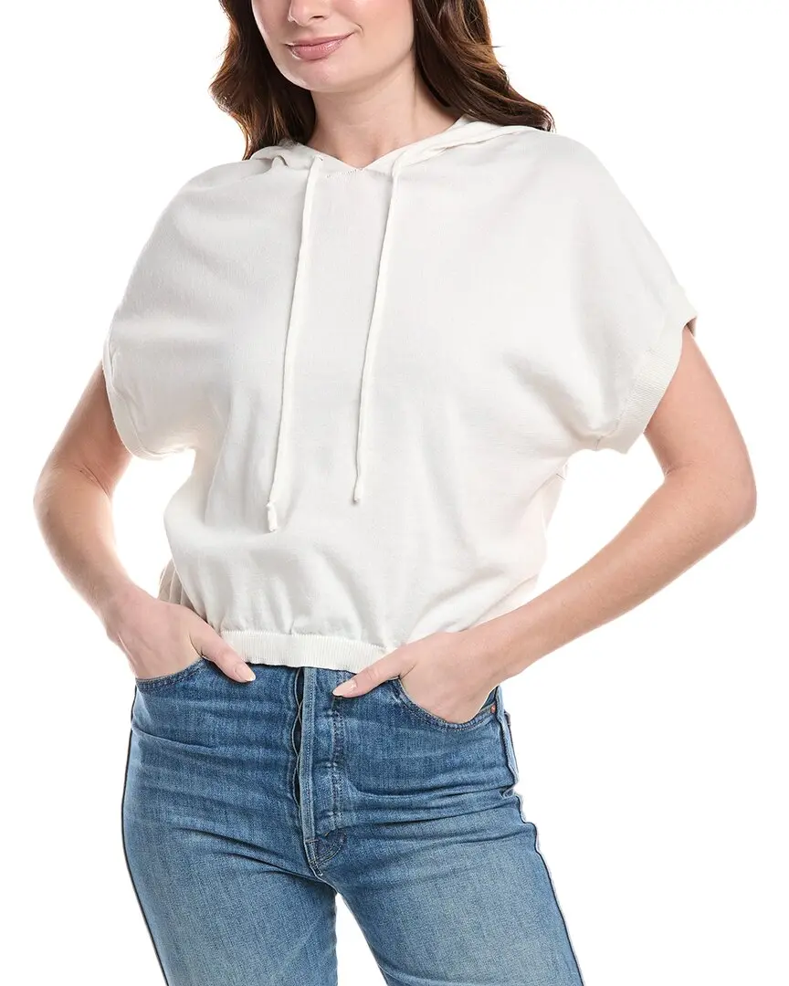 Vince Camuto Extended Shoulder Hoodie