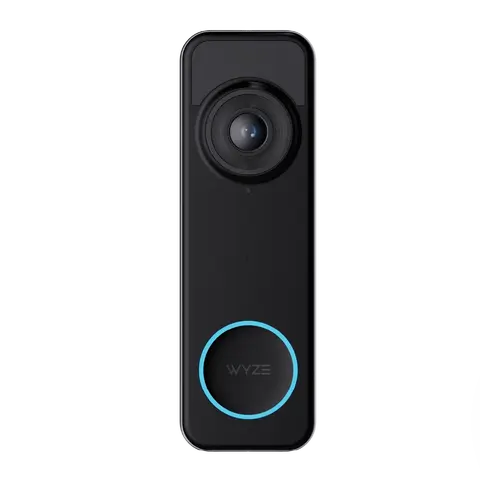 Wyze Battery Video Doorbell — Battery + Wireless Smart Ring Doorbell Camera, Head-to-Toe View, 1536p HD+ Quality, 2-Way Talk, Color Night Vision