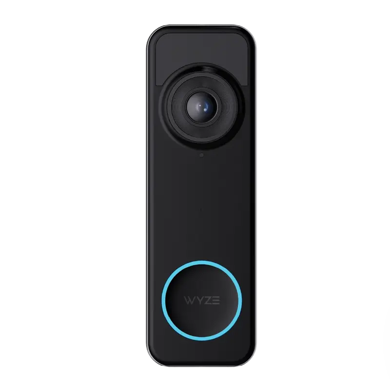 Wyze Battery Video Doorbell — Battery + Wireless Smart Ring Doorbell Camera, Head-to-Toe View, 1536p HD+ Quality, 2-Way Talk, Color Night Vision
