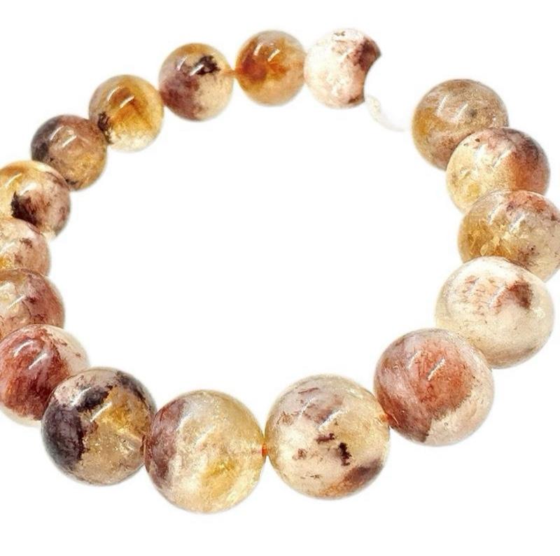 Urban Rutile’s Citrine and Fire Quartz beaded bracelet Urban Rutile’s Citrine and Fire Quartz beaded bracelet