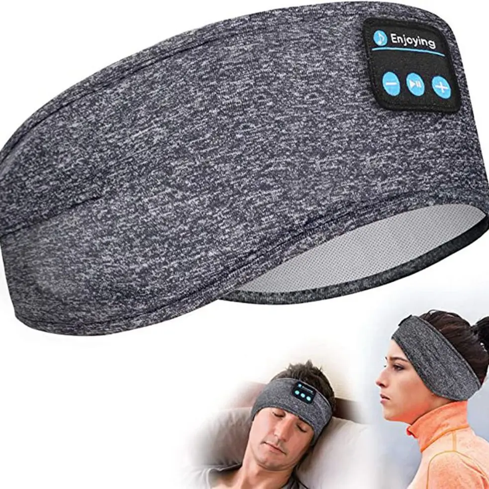 Wireless Sleep Headphones, Sports Headband With Ultra-Thin HD Stereo Speakers, Perfect For Sleeping, Workout, Jogging, Yoga- Audio Earbud Electronic Headset