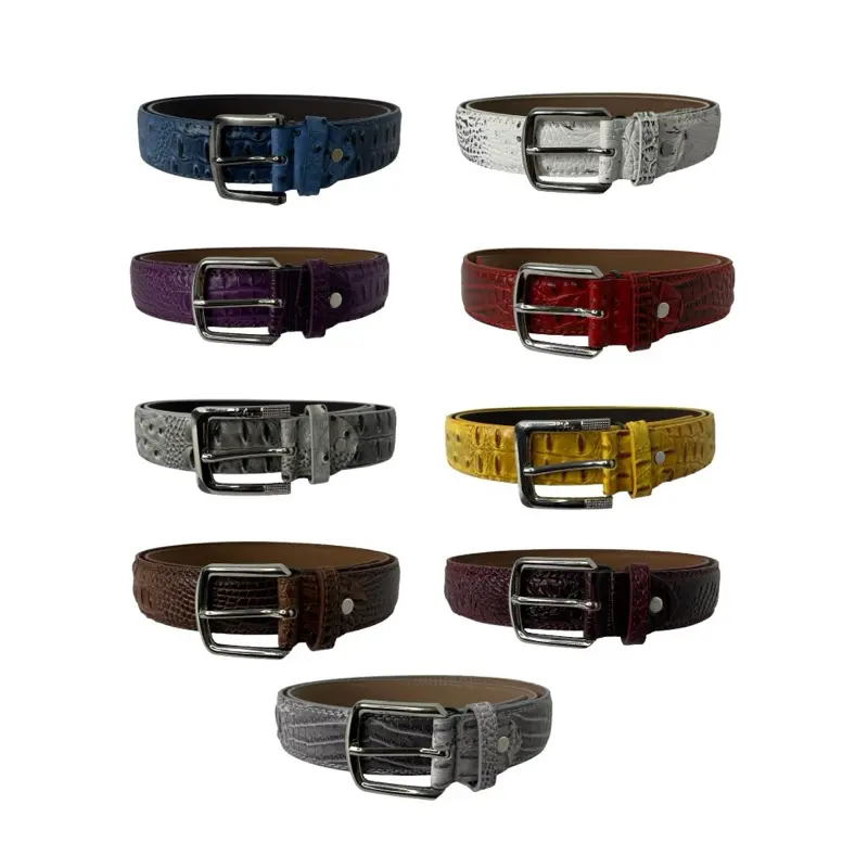 Crocodile texture belt/ NOT Leather/ fashion belts/ texture belts