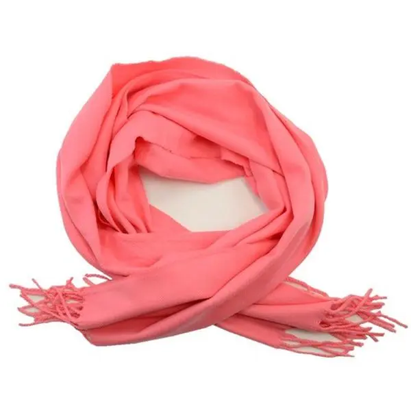 DYNS Unisex 100% Cashmere Rectangular Scarf - Large Size 72"x12" Long, Smooth Soft Skin-Friendly Solid Color Scottish Wool Wrap for Female, Male, Old Everyday Elegant Neck Warmer Shawl