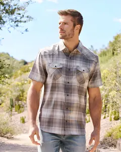 UPF Performance Western Shirt – Quick-Dry Stretch Men's Summer Shirt