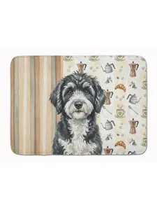 Carolines Treasures WDK7578RUG 19 x 27 in. Portuguese Water Dog Coffee Bar Memory Foam Kitchen Mat