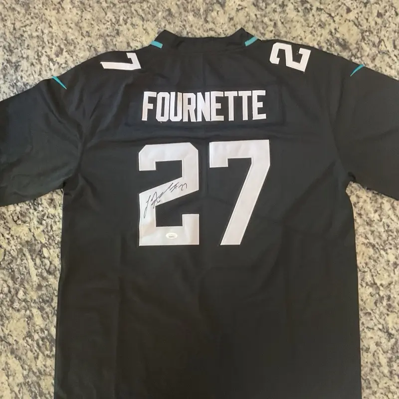 Leonard fournette signed jags jersey
