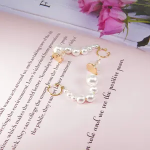 SolelyMine Goddess of Pearls Climber Earrings - Fine Fashion Jewelry
