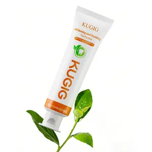 KUGIG Toothpaste, Fluoride-Free Mint Toothpaste for Fresh Breath, Plaque Control, Enamel Support, Sensitive Teeth & Gum Care, Daily Clean