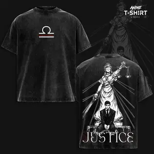 Hiromi Higuruma - Jujutsu Kaisen Anime T-Shirt, Vintage Washed Graphic Tee, Oversized Streetwear Fit, Unisex Casual Top, Gift for Anime Fans