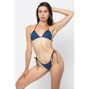 RDNW14 - Washed Denim Bikini Top