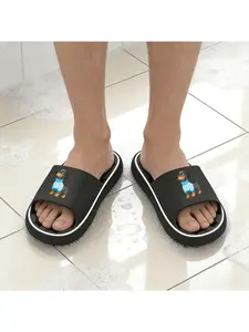 1 Pair of Comfortable EVA Sandals for Men and Women - Minimalist Stripe Design, Spring and Summer, Hand Washable, Ideal for Home and Beach, Beach Shoes | Minimalist Sandals | EVA Home Slippers