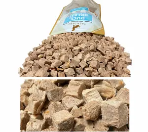 155g Pure Duck Breast Freeze-Dried5.5oz, Healthy, Not Ground or Compressed, Grain-Free, High-Protein, Single-Ingredient Dog Treats , Cat Treats , Training Treats, puppies and kittens friendly