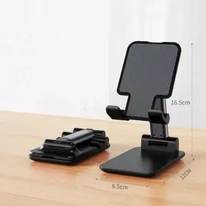 Foldable Mobile Phone Holder Stand Tablet Desk Mount Table Flexible Adjustable Desktop Live Lazy Bracket Support for All Phones Universal