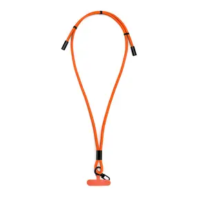 2-In-1 Type C Fast Charging Cable 60W 1.5M Adjustable Phone Lanyard Support Custom Logo For Daily Charging Mobile Outdoor Carry Accessory