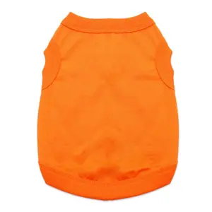 Plain Cotton Dog Tank (13 Color Options)