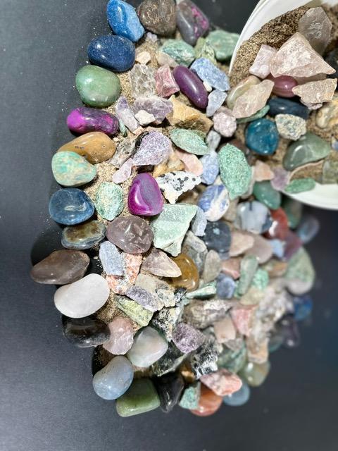 Rough and Tumbled Mining Bucket