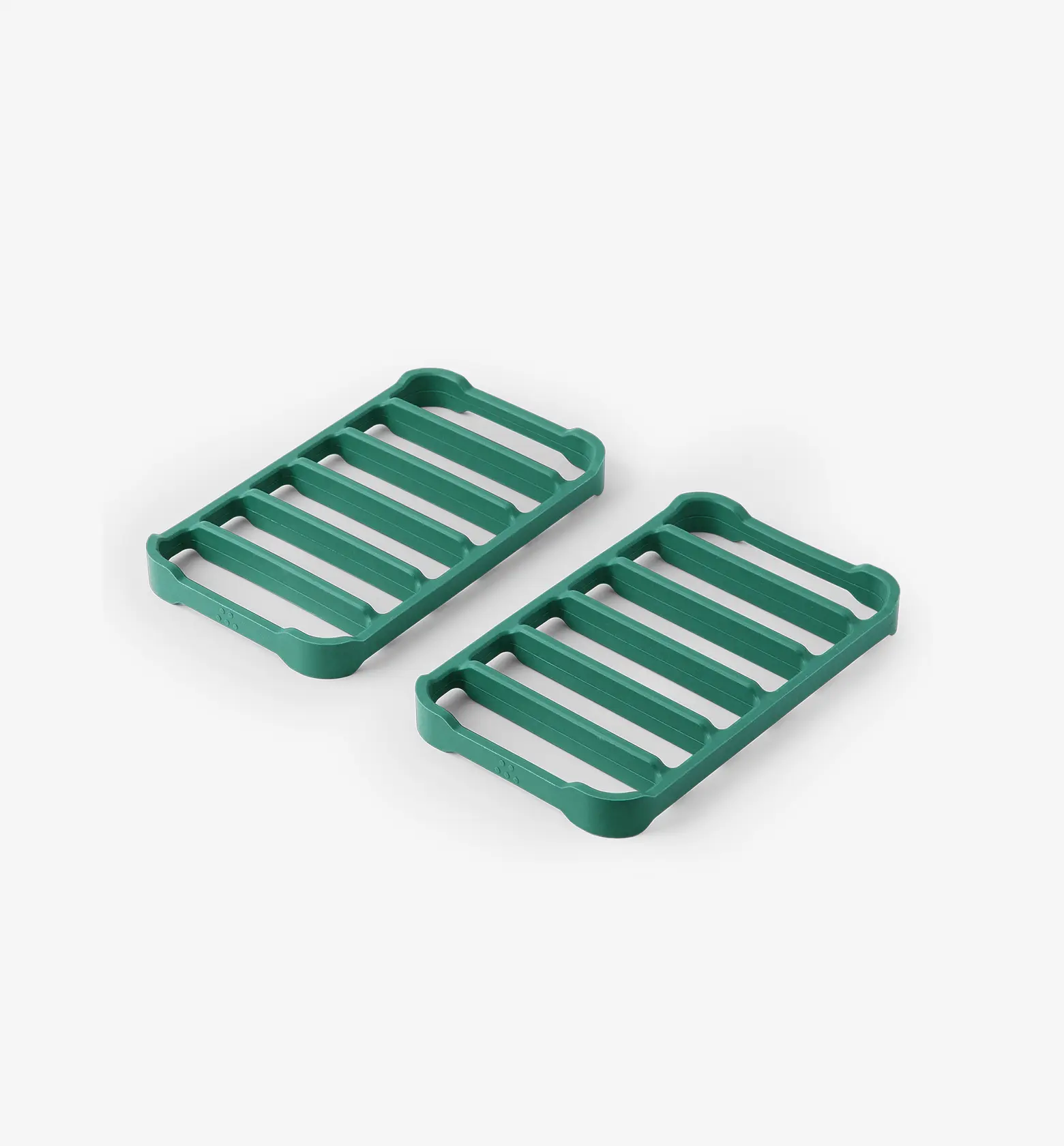 Silicone Roasting Racks - 2 Pack - Green