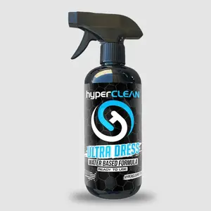 hyperCLEAN Ultra Dress Water-Based Tire Coating - Long-Lasting Shine, Easy Application, Eco-Friendly, Versatile for Plastics & Vinyl