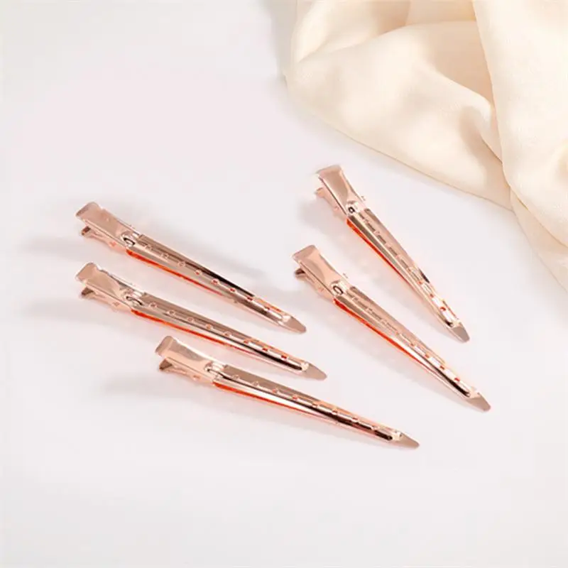 1 Count Hair Clip, Duck Bill Clips, Curl Clips with Holes for Hair Styling, Hair Coloring