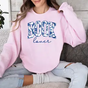 Cute Book Lover Sweatshirt for Women | Bookworm Crewneck, Reading Club Bookish Merch, Librarian & Teacher Gift, Book Girly Top