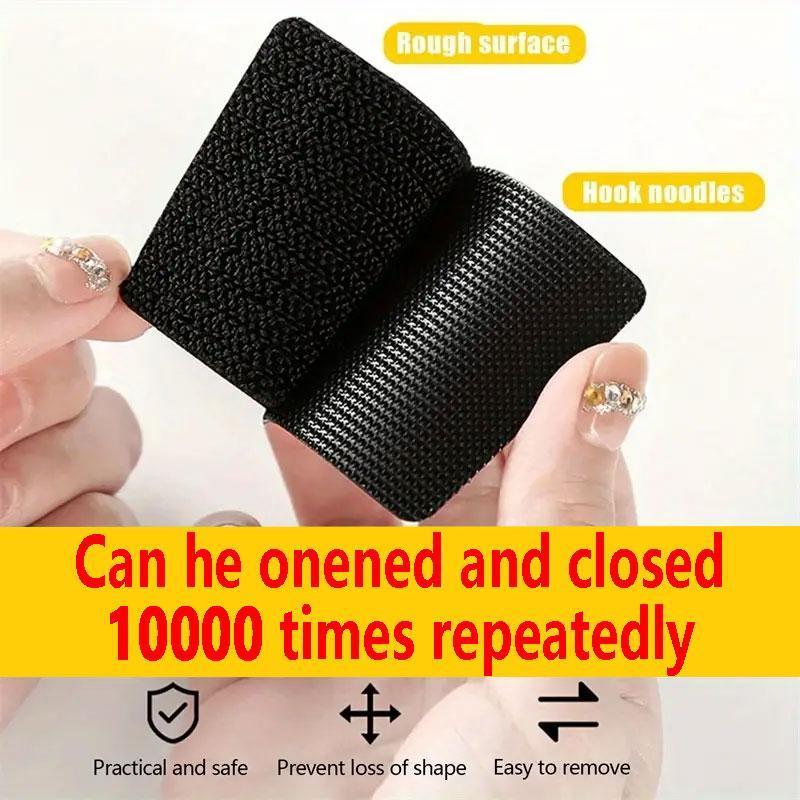 Double - sided adhesive - backed Velcro (10 pairs), self - adhesive hook - and - loop straps. Suitable for both indoor and outdoor use, applicable to carpets and car floor mats. Strong Hold Easy Installation girl room accessories