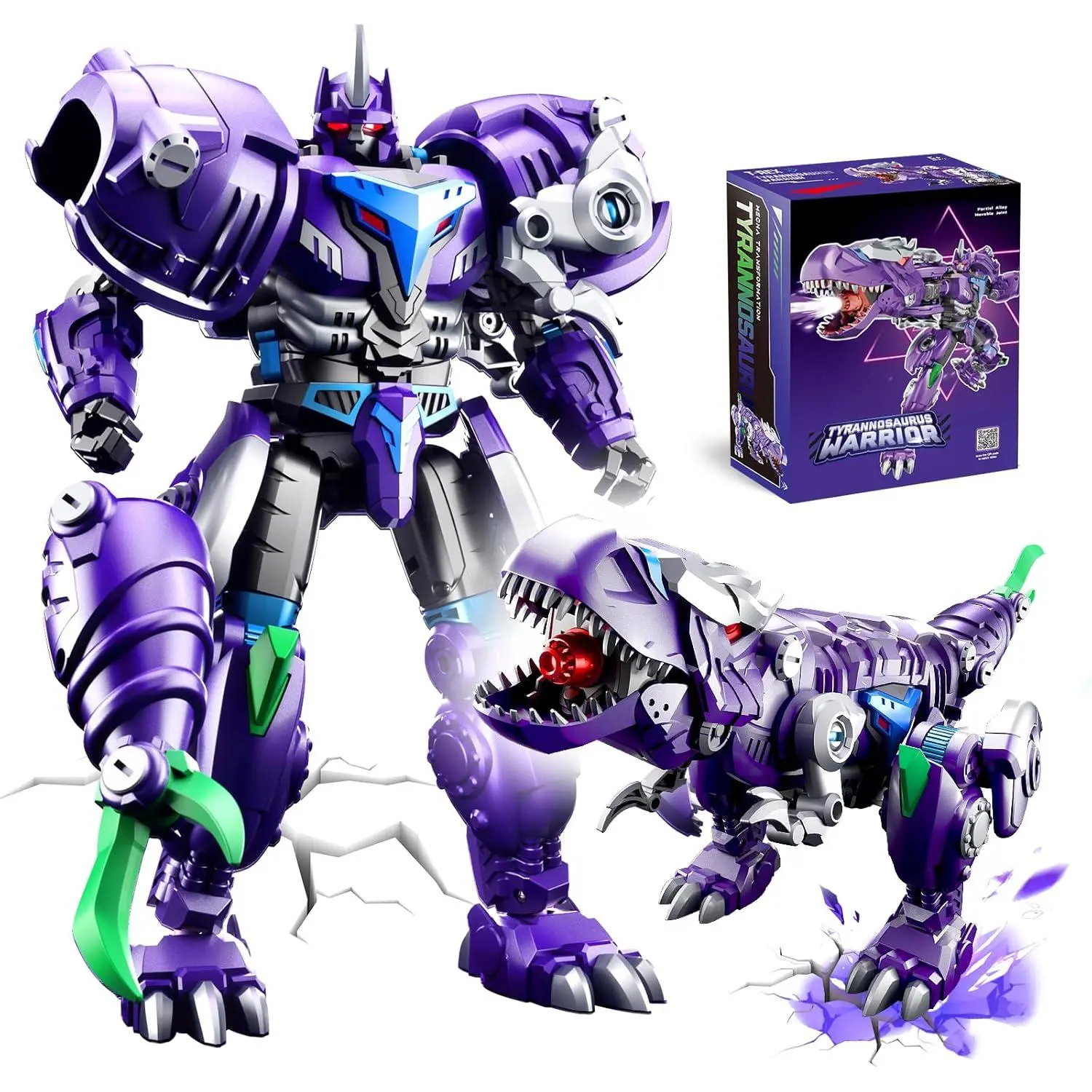 Transforming Toys Figures-Robot Toys for Boys, Action Figure for Kids Birthday Dinosaur Toys for Kids 5-14