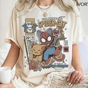 Spider Cat Shirt, The Ameowzing Spider Cat, The Spider-Verse Shirt, Comics Shirt, Spiderman Cat, Cat Lover Shirt