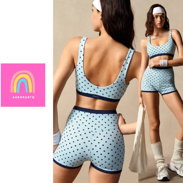 Women’s Printed Cami Top and Shorts Activewear Set