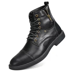 Men's Fashion Boots Classic Combat Boots Dress Boots