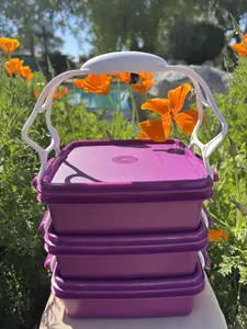 Portavianda Morado 3 pieces