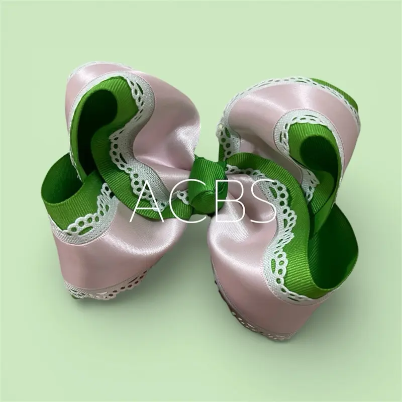 Hair Clips, St Patrick Bow