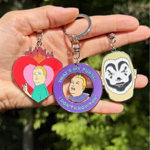 Ain't Right Boy Hard Enamel Keychains