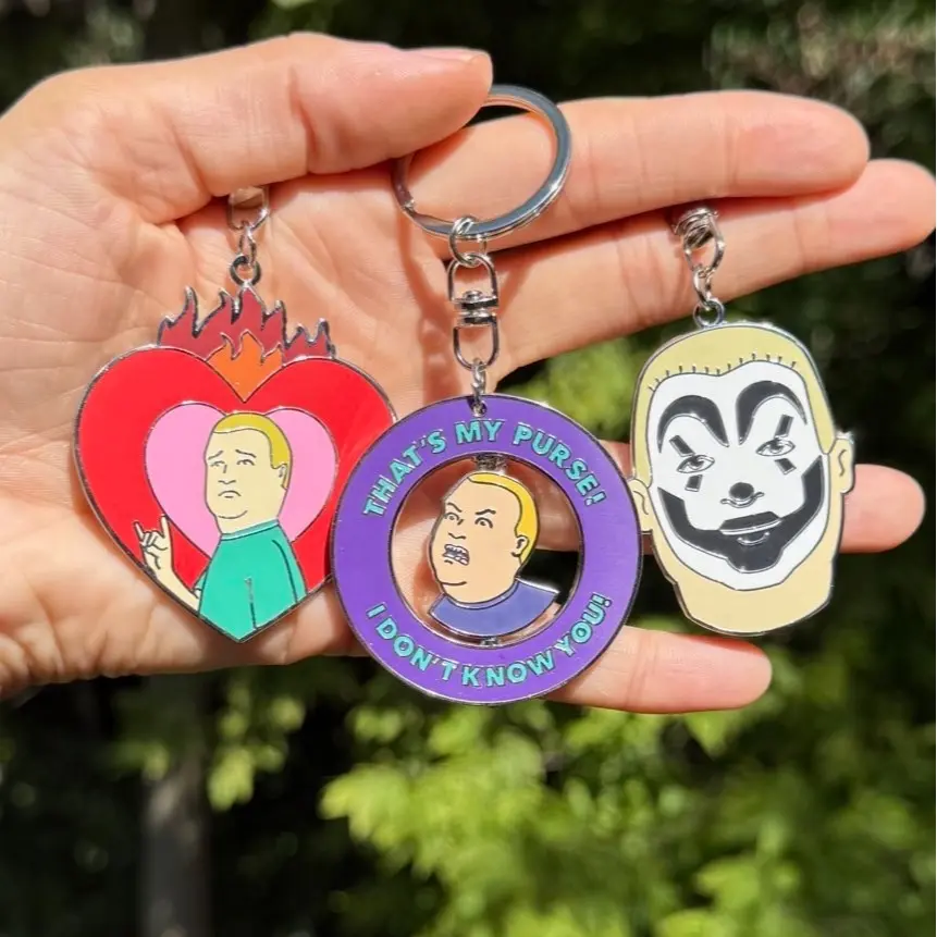Ain't Right Boy Hard Enamel Keychains