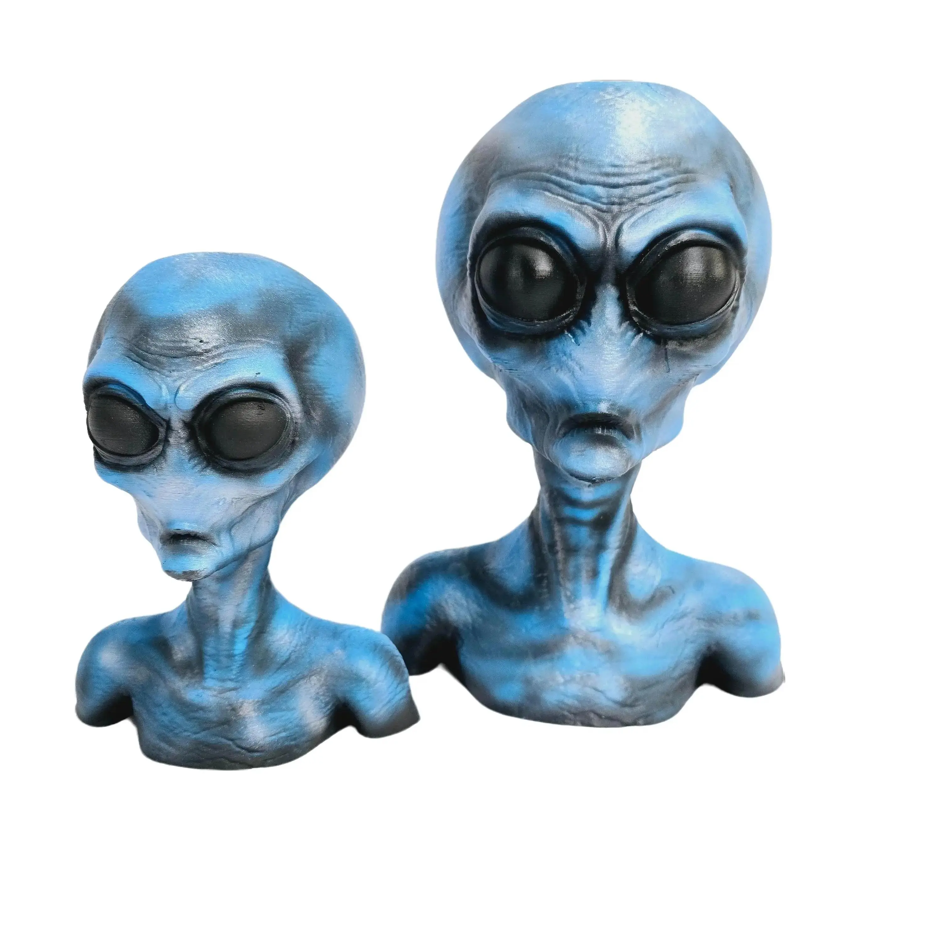 DrEvil Inc. Sculpture Made In The USA & Hand Airbrushed By Dr.Evil Himself - 10" Alien Bust From Beyond