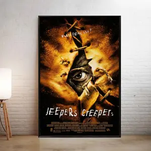 Jeepers Creepers Movie Poster  Wall Art for Bedroom Aesthetic Art Wall Decor Classic Vintage Movie Posters