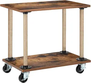 12-Inch Metal Table Legs with Wheels, Set of 4 Coffee Table Legs, Industrial Pipe Design for Furniture, End Table, Laptop Table, Nightstand